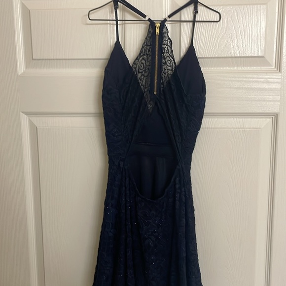 Navy Semi-Formal/Homecoming Dress - Picture 2 of 3